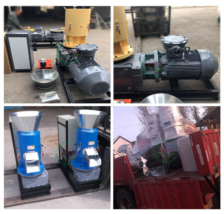 450kg Wood Pellet Making Machine Pelletizer 15KW