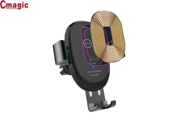 360 Degrees Surface Rotation Cell Phone Stand Holder Car Mount 8mm Charging