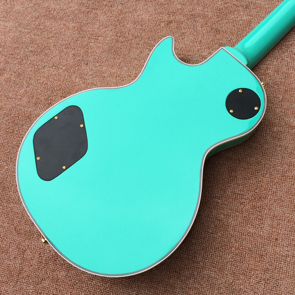 Custom LP electric guitar, Rosewood Fingerboard & Solid Mahogany Body Gold hardware electric guitar, Free shipping
