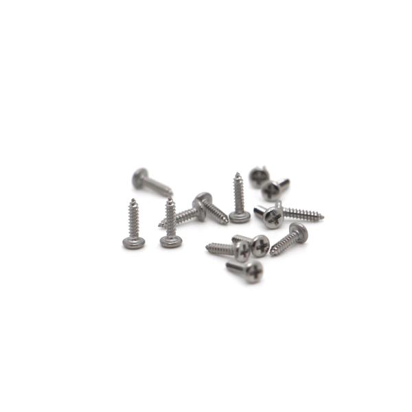 Micro Flat Head Screws Brass Material Nickel Plated For Eye Wear Repair Kits