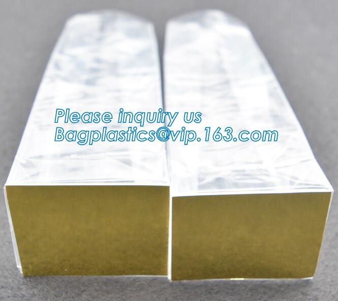 polypropylene Crystal Clear Cello Bags flat square block bottom opp bag,candy opp square bottom cello bag bagease packag