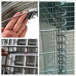 Professional Processing Service 2x1x1m Galvanized Gabion Basket with PVC Coating