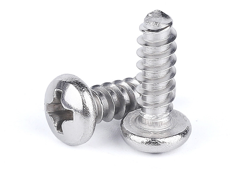 Titanium Coating GB845 for Bicycle Round Head Cross Recessed Self-Drilling Screw Support Customized Service