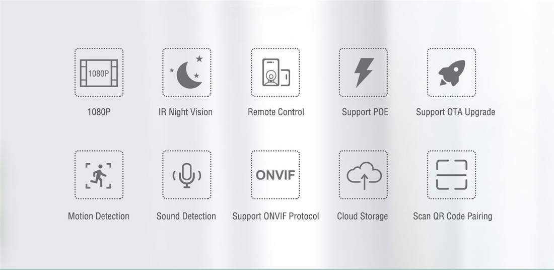 1080P Wireless Bullet IP Camera(JS-K218)