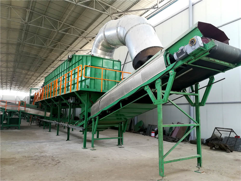 Open Green Future Domestic Waste Sorting Plant Fully Automatic Sorting