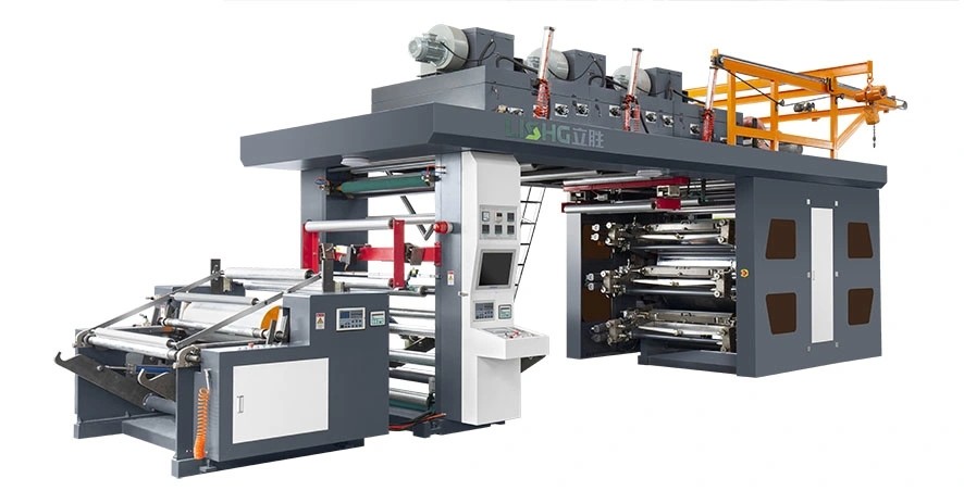 Six Colors High Speed Flexo Printing Machine