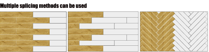 Dryback SPC Flooring Anti Slip 3.0mm-8.0mm SPC Luxury Vinyl Flooring