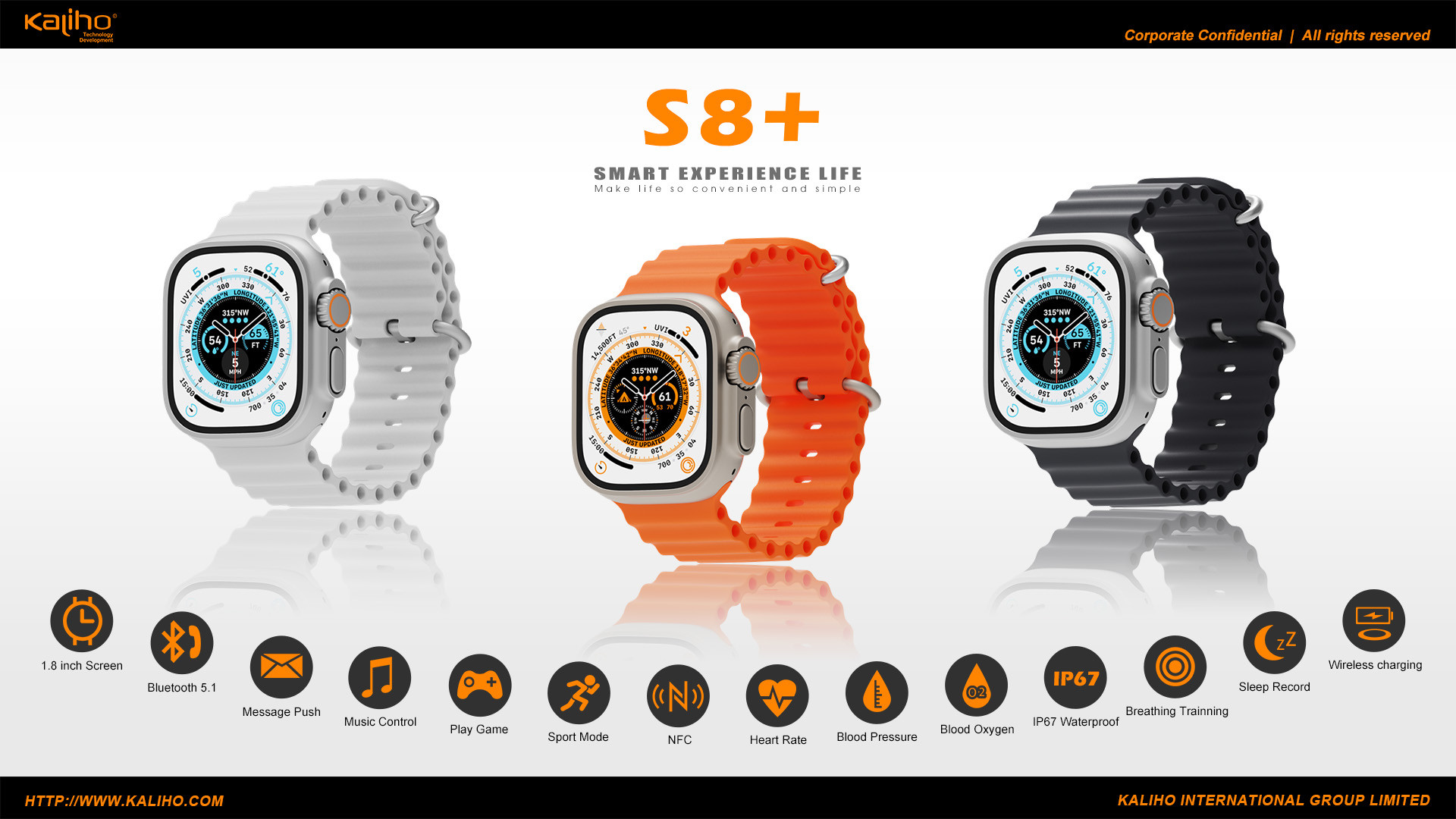 Android5.0+ IOS9.0+ Touch Screen Smartwatch With Call Function