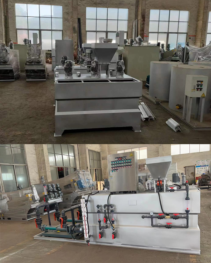 6000L Dry Chemical Power Polymer Dosing System For Wastewater Treatment