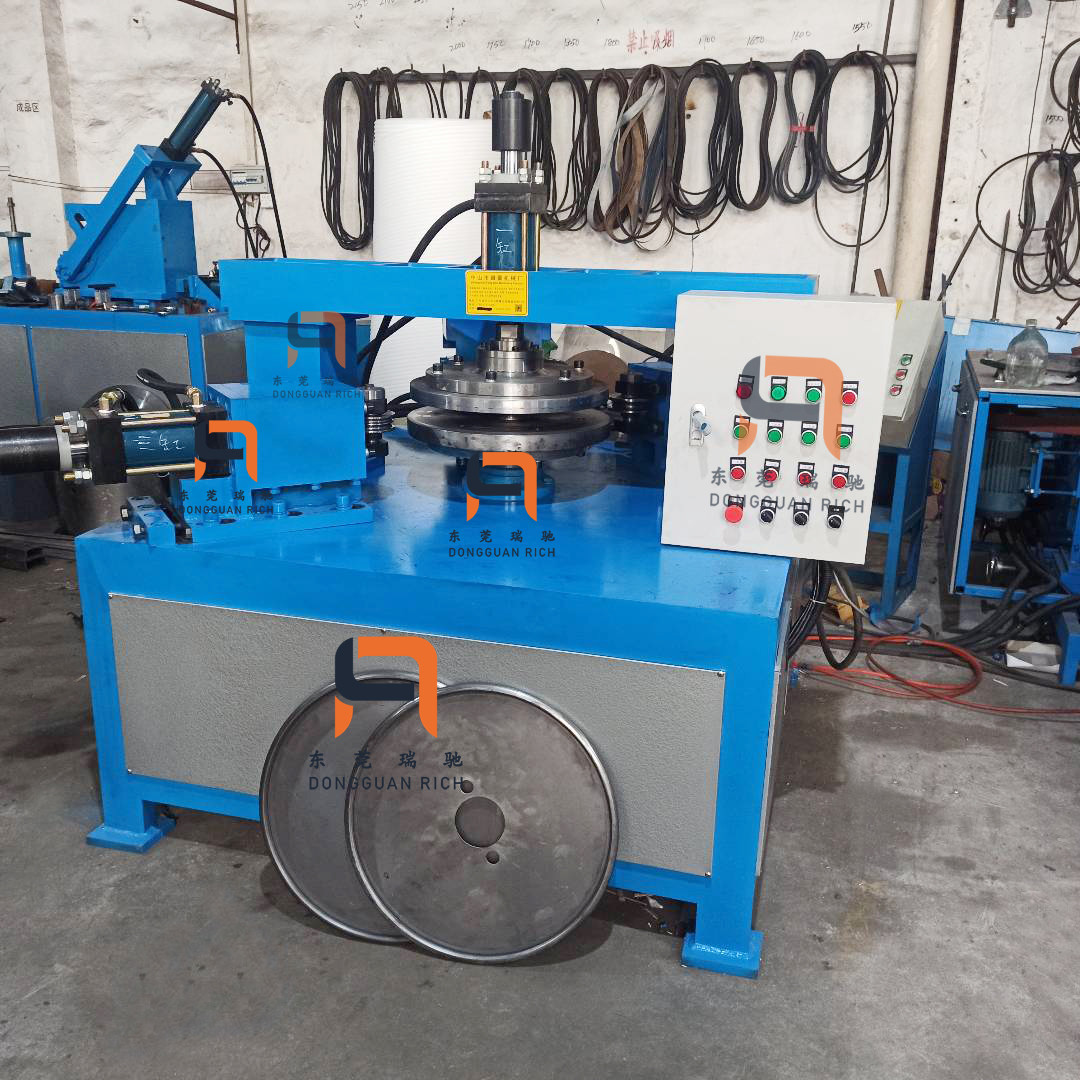 Automatic Sheet Metal Beading Machine 15kw For Wire Reel Cable Bobbin