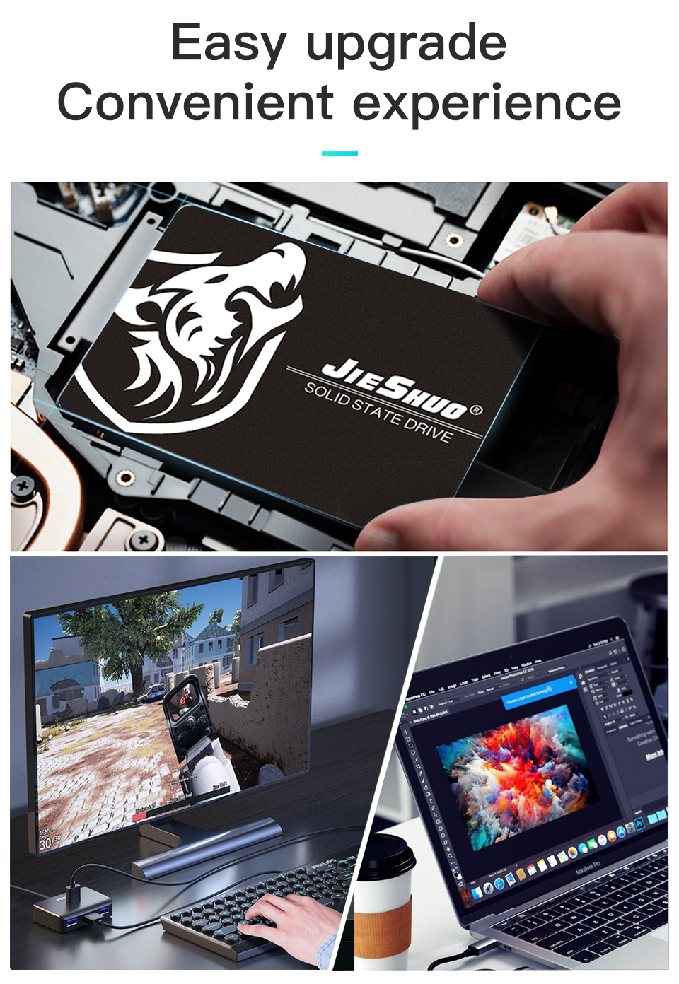 240GB SSD Solid State Drive Internal Type Sata 3.0 Interface 12Gb/S