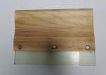 Pine wood Handle Screen Printing Squeegee with 70 Durometer Clear Blade