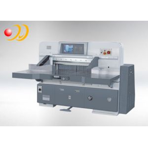 China CE Automatic Paper Cutting Machine With Multi - Language Operating Interface on sale