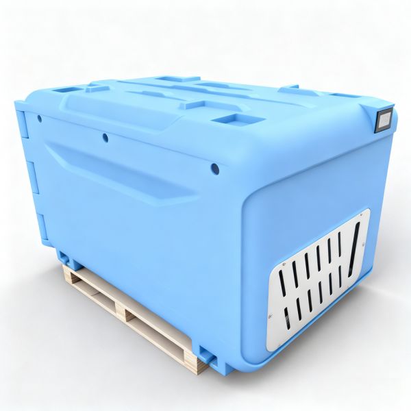 Smart Portable Refrigerated Container with Direct Expansion Cooling System and