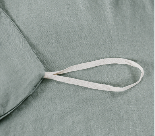 2-2.5kg Stone Washed French Linen Duvet Cover Set Oeko Tex Nature Flax Bedsheet