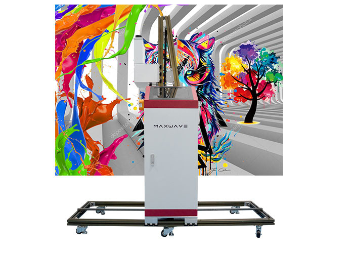 Double Head DX10 3D Wall Painting Printer Waterproof Moisturizing