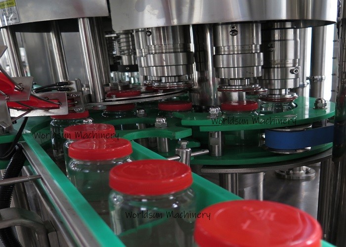 Food Grade 3000BPH 500ml Ketchup Filling Machine glass bottle plastic bottle ketchup filling machine