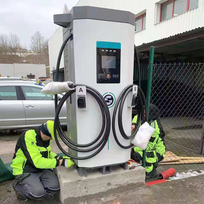 120kw Dc Ev Charger For Parking Lot In Vietnam