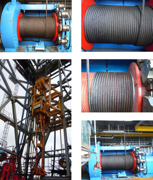 3000m Lebus Grooved Rope Winch Drum 100mm-2500mm Steel Or Nylon For Crane