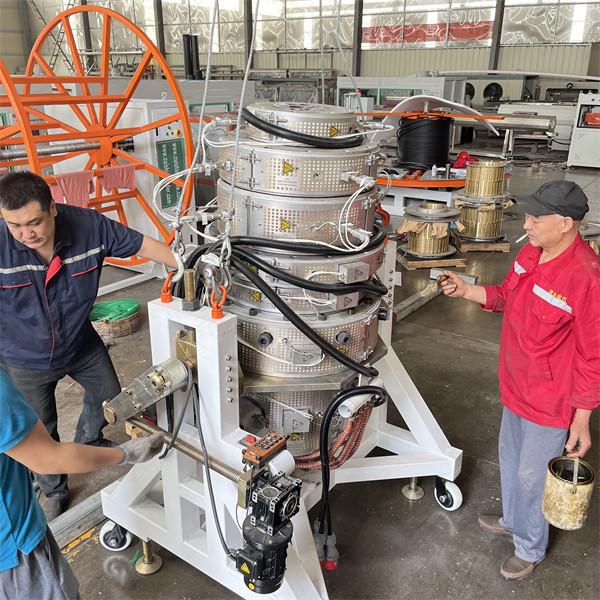 Advanced Plastic Extruder Machine Hdpe Pipe Extrusion Machine / Line Water Tank