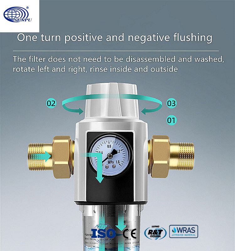 3000L/ H Household Water Purifier RO Water Pre Filter For Home