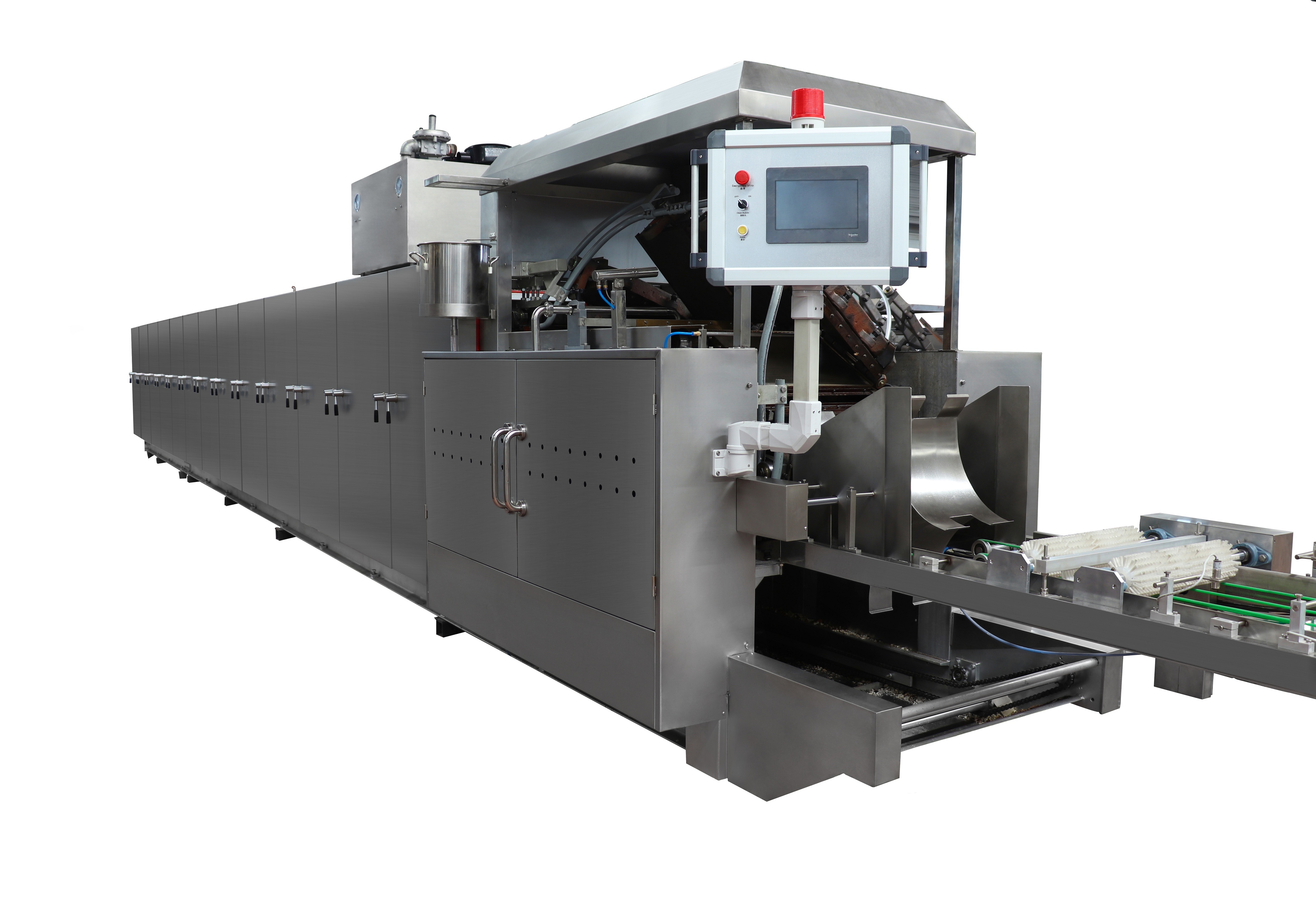 304 Stainless Steel Wafer Biscuit Making Machine / Wafer Production Line