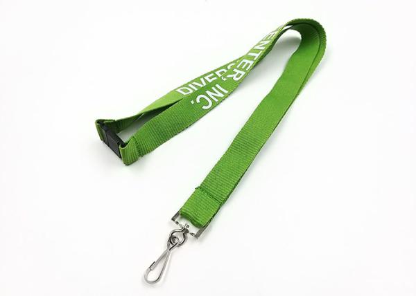 Sport Game Exhibition Custom Key Lanyard , Custom Neck Lanyard With Safety