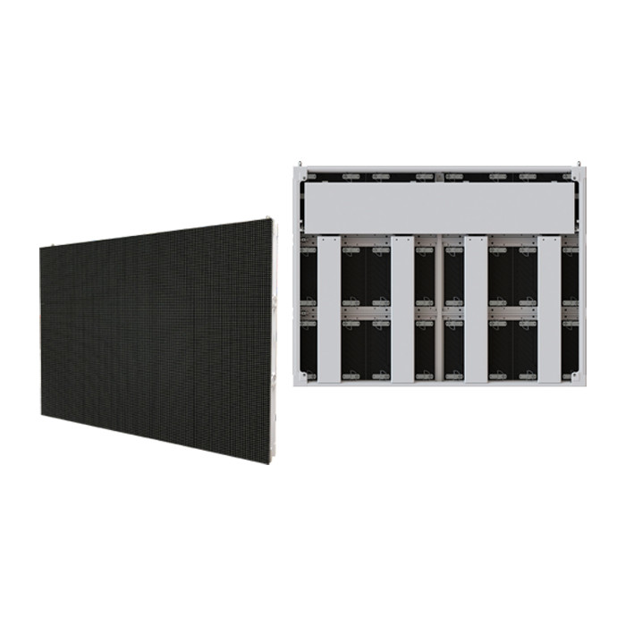 1R1G1B 1/8S Outdoor LED Screen Advertising HRNOM-P4 Front Service LED Display