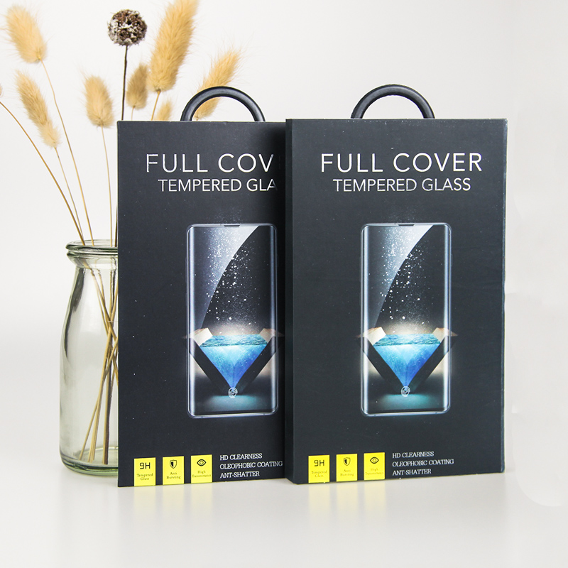 GATHE Paper Plastic Screen Protector Packaging Tempered Glass Packing Box Matte Laminated