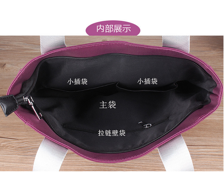 Women fashion 15.6 inch large travel tablet sleeve zippered hand bag laptop tote bag with laptop pocket