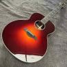 Buy cheap Custom Taylor Style 818 Body Deep Sunburst Solid Rosewood Back Side Acoustic from wholesalers