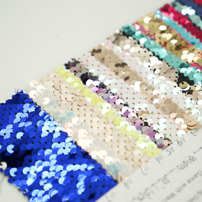 Five Subsidiaries Rainbow Sequin Fabric For Hats Garment Bags