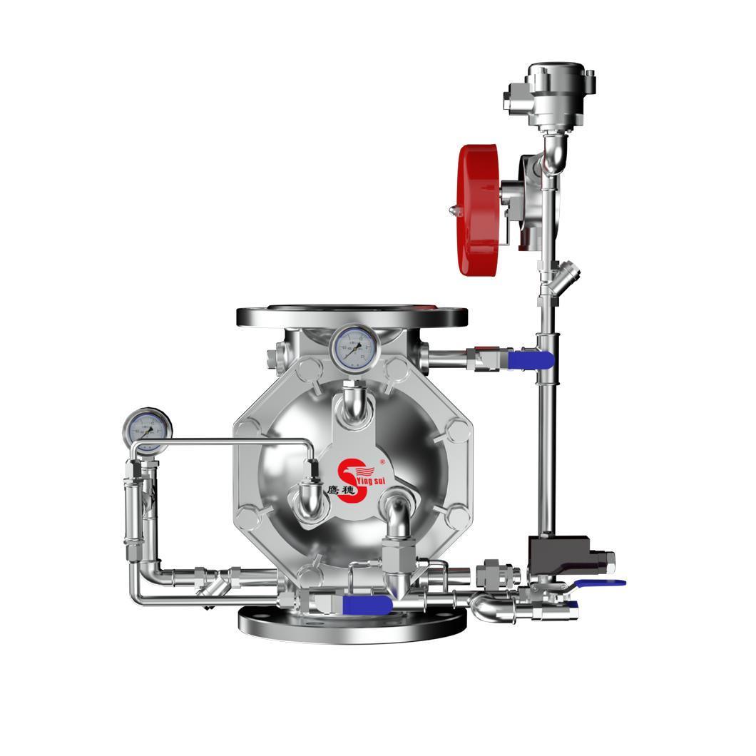 Cast Iron and Stainless Steel Rain Alarm Valve Fire Deluge Water Supply Equipment