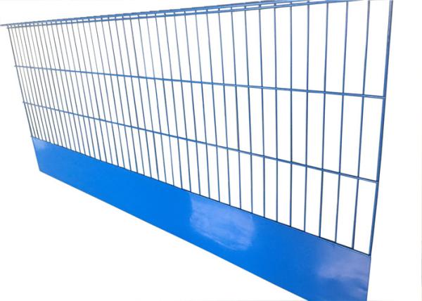 Blue Color Edge Protection Barriers Building Protection Q195 Low Carbon Steel