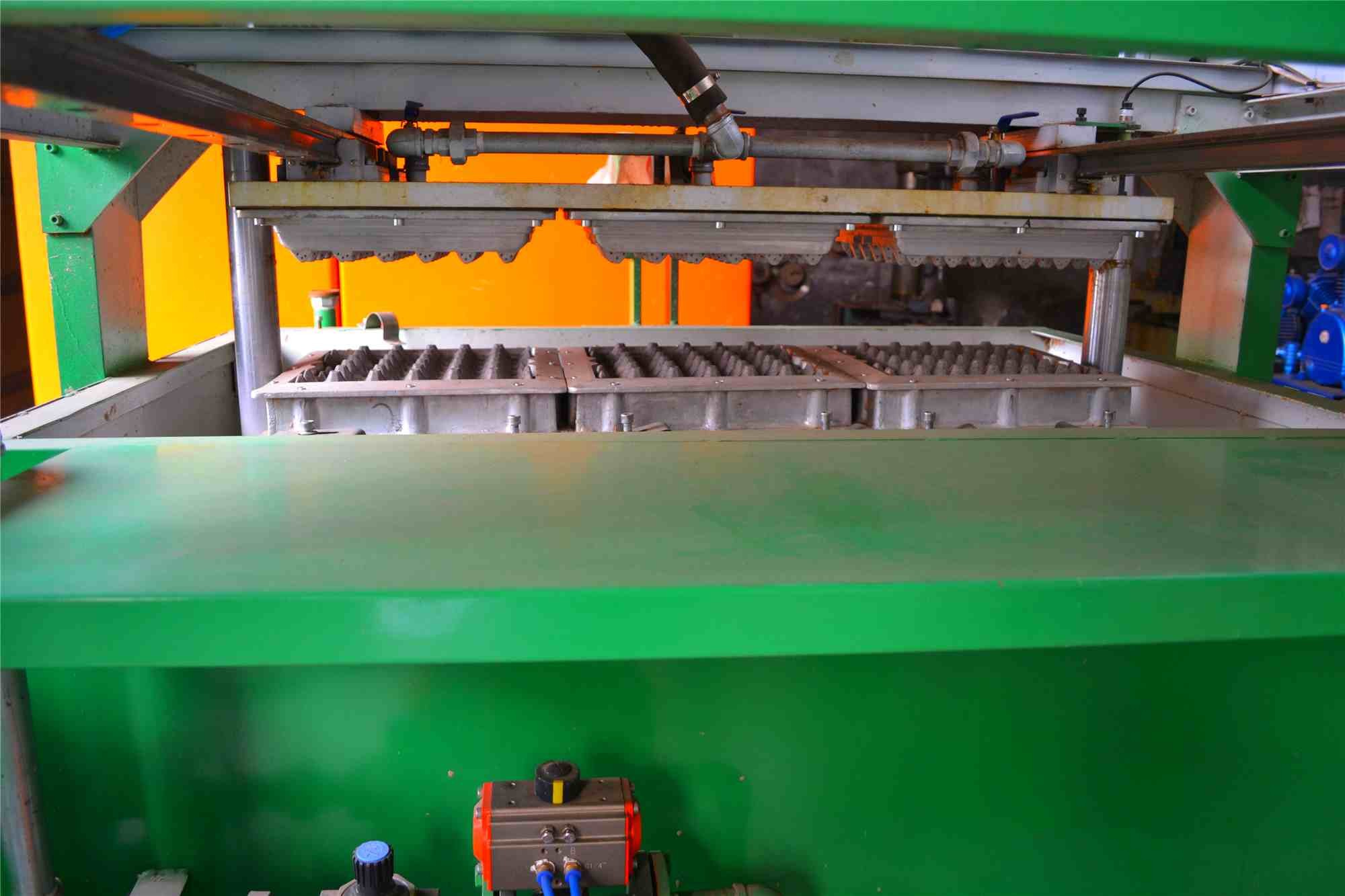 Recycling Waste Paper Semi Automatic Egg Tray Machine Pulp Molding Machine