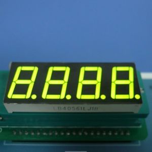 Ultra White Numeric LED Display 4 Digit 7 Segment For Process Indicator