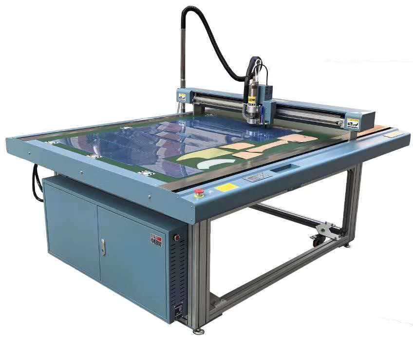 Advanced Flatbed Cutting Machine For Clothing Pattern Cutting Aluminum Material