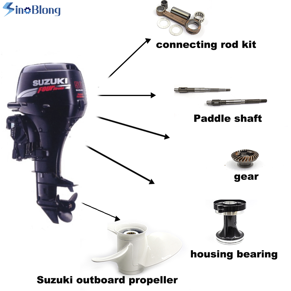 Four-stroke Two-stroke Water-cooled Outboard Motor Marine Propeller Investment Casting Parts