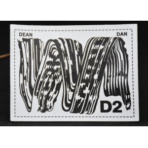 Debossed PU PVC Custom Leather Labels For Handmade Items