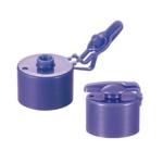  Customized Plastic Cap 24mm Flip Top Cap for Yuyao 18/410 20/410 24/410 28/410 33/410 Manufactures