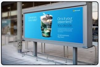 Outdoor Digital Signage LCD Advertising Display Floor Standing 8ms
