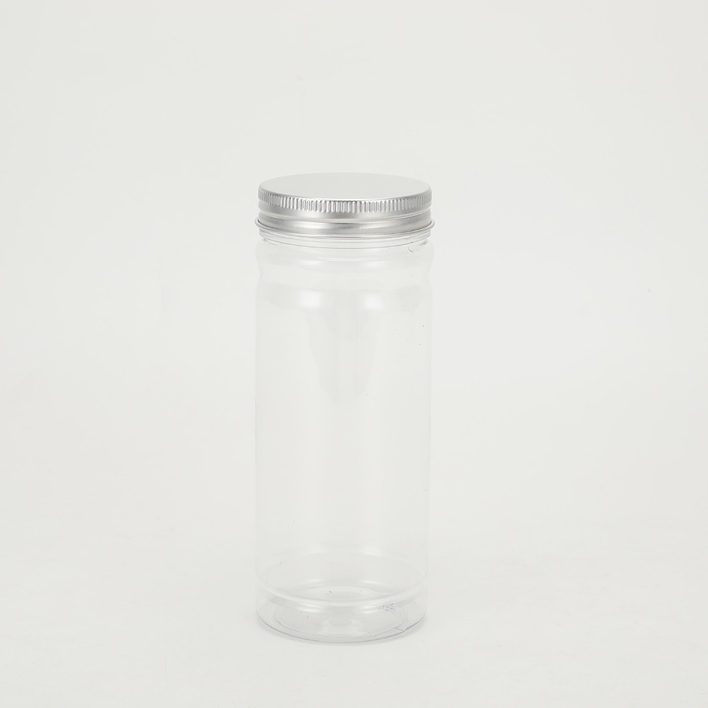 Customizable Transparent Plastic Empty Food Jars 2oz-8oz With Lids