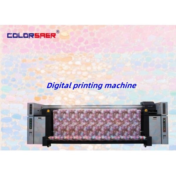 3.2m I3200 Printheads Digital Sublimation Printer with Heater All-in-one Textile