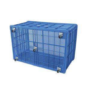 Plastic Stackable Nestable Crates OEM Eco Friendly Strong Loading Capacity