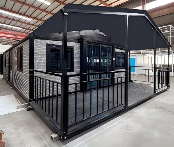 Customizable Expandable Container House with EPS Sandwich Panel Wall 56 Square