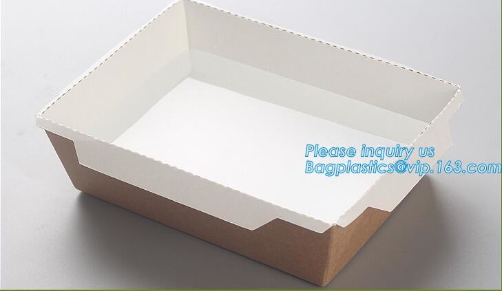Cheap Cardboard foldable kraft paper lunch box with window,Lunch noodle fast food kraft paper box by customized logo pri