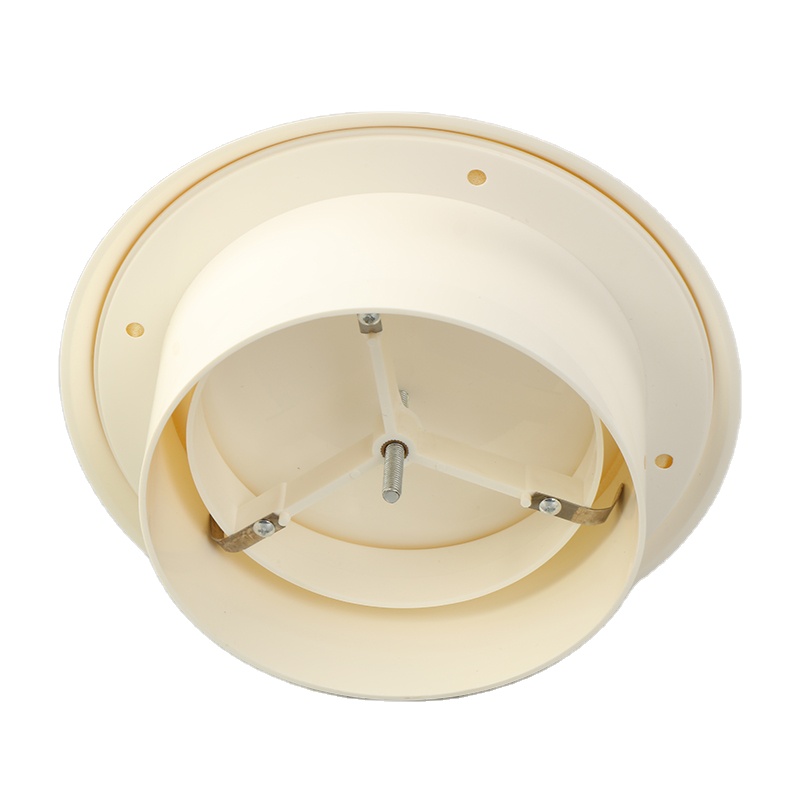 HVAC Aluminum Return Round Ceiling Diffuser Air Grille for White Air Ventilation System