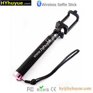 China Hot Pink Mini Foldable Selfie Stick extendable camera tripod monopod at factory price on sale
