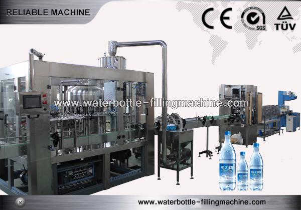 Full Automatic Complete Production Line For Beverage With Bottle Label Shrink