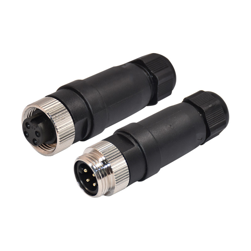 4 Pin Waterproof Bulkhead Connector IP68 Sensor 7/8" Male Connector